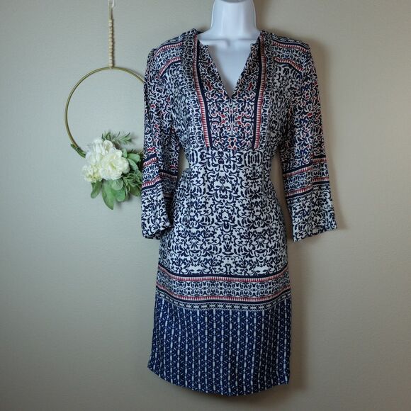 Tommy Bahama Kamari Damask Tunic Dress Size Small - Picture 1 of 11
